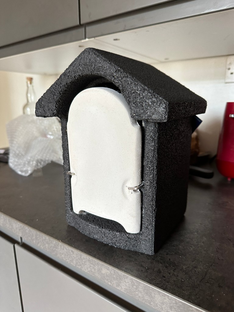 A small box for housing a pipistrelle bat