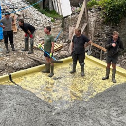 Combining a new build with a Grade II restoration